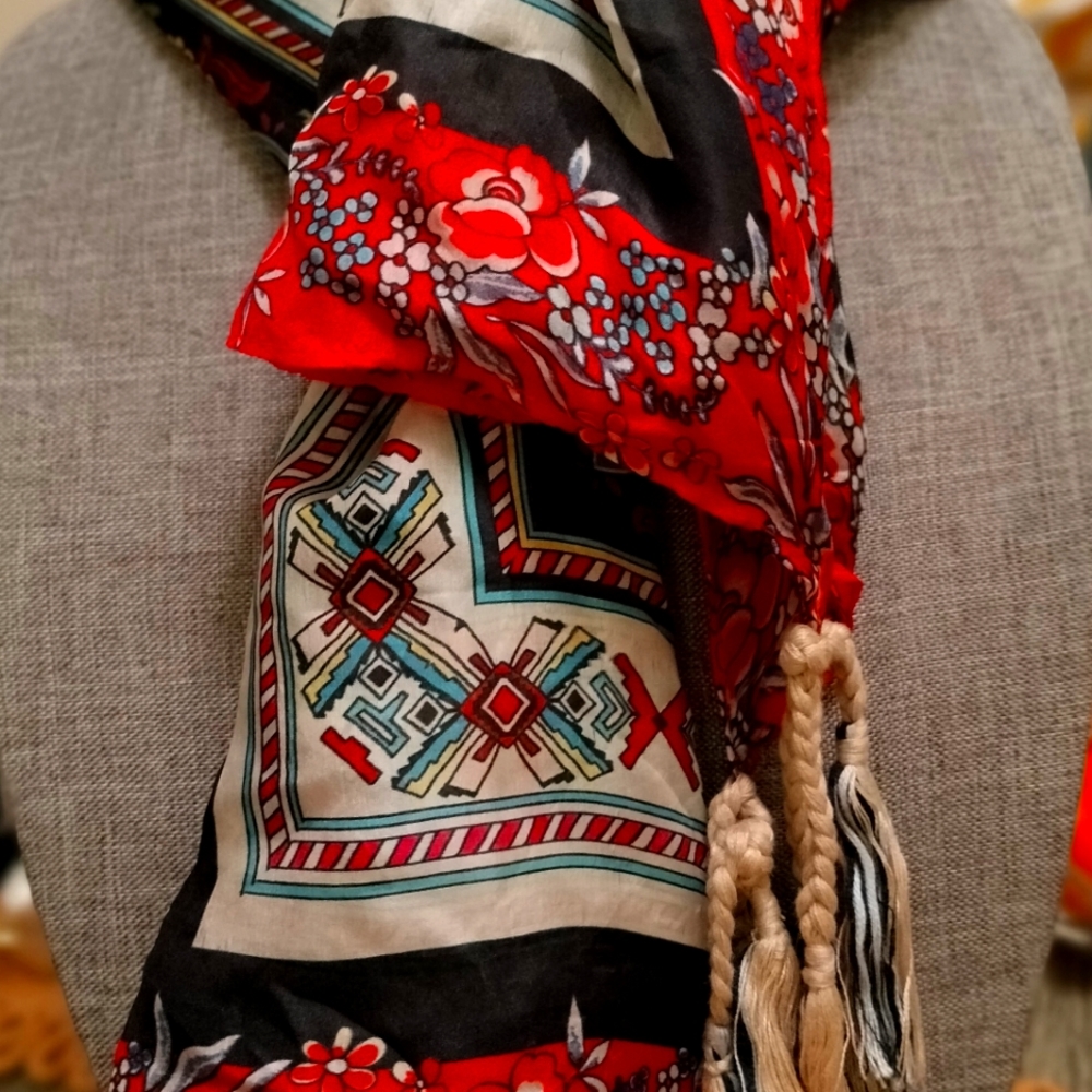 Silk scarf